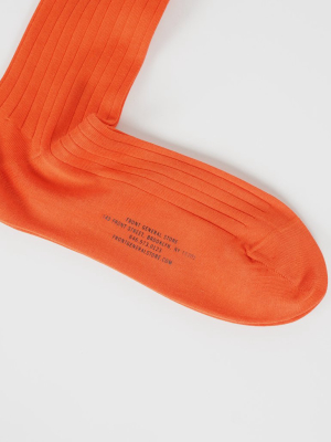 Dress Socks / Orange