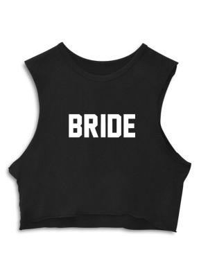 Bride [crop Muscle Tank]