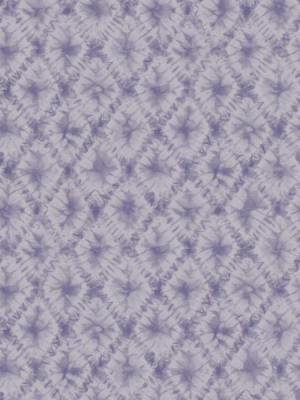 Watercolor Harlequin Wallpaper In Purples From The L'atelier De Paris Collection By Seabrook