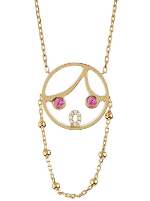 Moyen Pink Lady Pendant