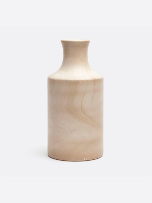 Rivka Large Vase Set Of Two White Stain Mango Wood