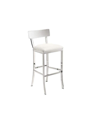 Maiden Counter Stool - White