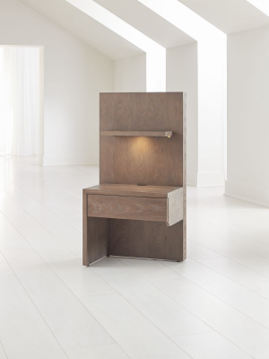 Atlas Left One Panel Night Stand With Light