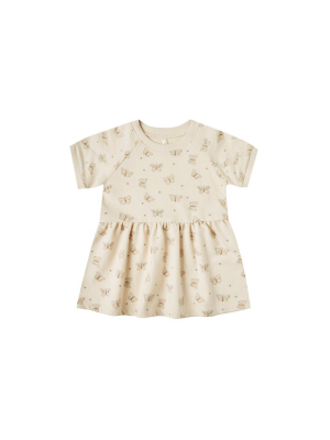 Rylee + Cru Raglan Dress - Butterfly