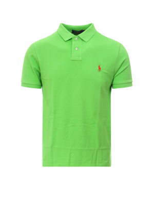 Polo Ralph Lauren Logo Embroidered Polo Shirt