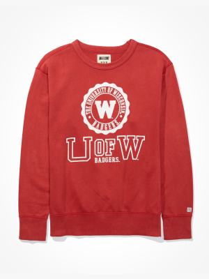 Tailgate Men's Wisconsin Badgers Terry Fleece Sweatshirt