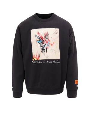 Heron Preston X Robert Nava Graphic Printed Sweatshirt