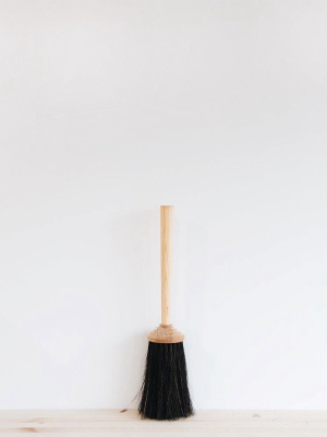 Wood Porch Broom - Short