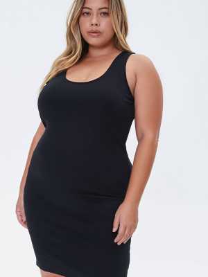 Plus Size Bodycon Tank Dress