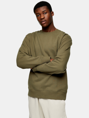 Khaki Classic Sweatshirt