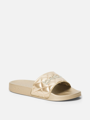 Felka Quilted Slides