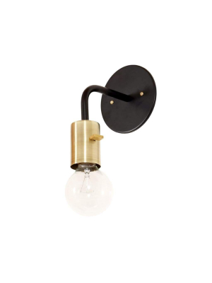 Switched Socket Sconce