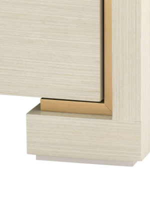 Bungalow 5 Blake 4-door Cabinet - Blanched Oak