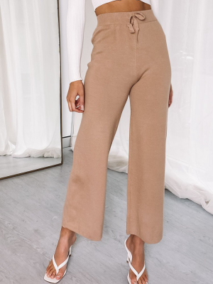 Diaz Knitted Pants Mocha