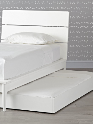 Wrightwood White Trundle Bed