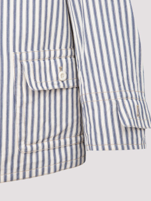 Maison Margiela Pinstripe Shirt Jacket