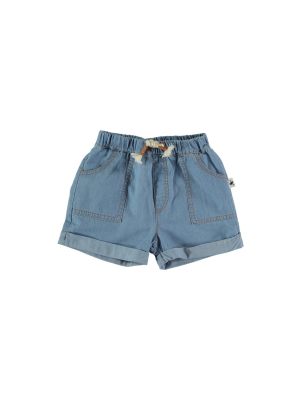 Baby Chambray Bermuda Shorts