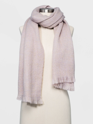 Women's Brushed Blanket Scarf - Universal Thread™ One Size