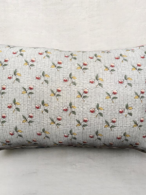 Medium Baies Pillow (no. 56a) With Linen Backing