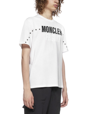 Moncler X Fragment Hiroshi Fujiwara Logo Printed T-shirt