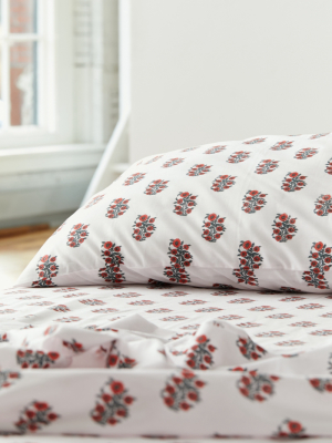 Lua Floral Sheet Set