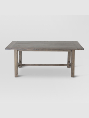 Gilford 60" Rustic Dining Table - Gray - Threshold™