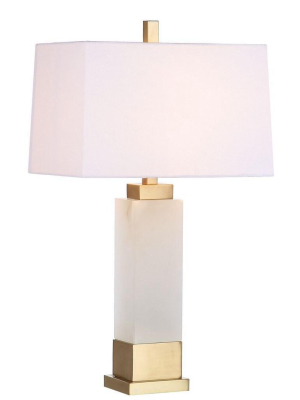 Rozella Alabaster Table Lamp