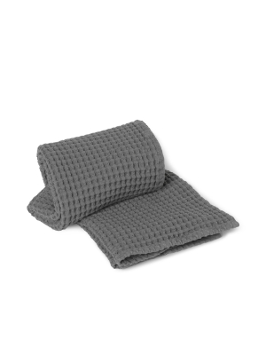 Organic Bath Towel In Grey