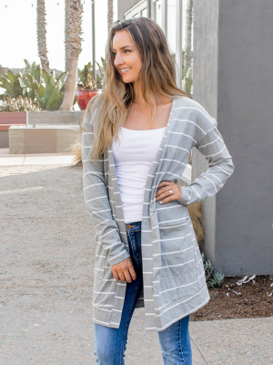 Sadie Cardigan - Gray