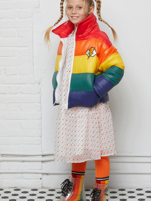 Rainbow Puffer Jacket