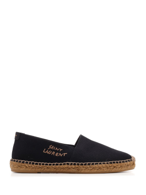 Saint Laurent Logo Espadrilles