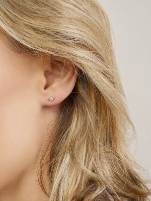 Ayda Earrings | White Diamonds
