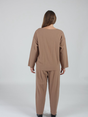 Pullover Camel Wool