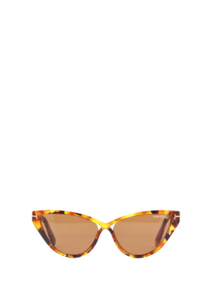 Tom Ford Eyewear Charlie Cat-eye Frame Sunglasses