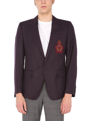 Dolce & Gabbana Logo Patch Portofino Jacket