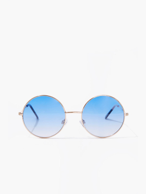 Round Tinted Sunglasses