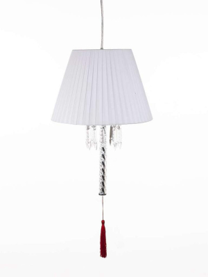 Modern Crystal Torch Pendant Lamp