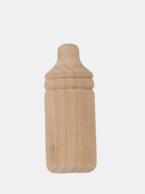 Olli Ella Wooden Baby Doll Bottle