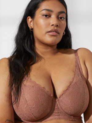 Padded Underwire Lace Bra