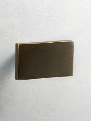 Rectangle Bronze Knob