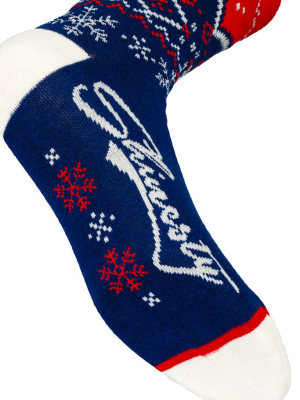 The Navy Nordic | Navy Christmas Dress Sock