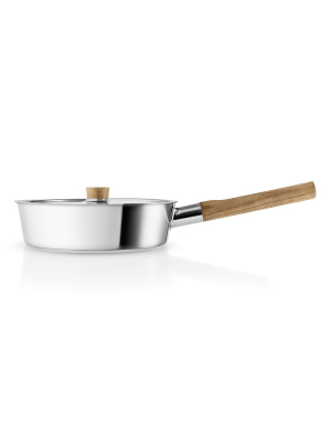 Nordic Kitchen Stainless Steel Saute Pan With Lid