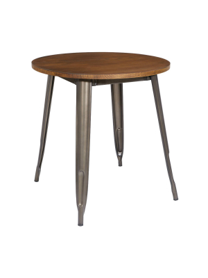 Indio Dining Table Round Steel - Osp Home Furnishings