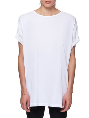 Oversized T-shirt (yh-b30-029-white)