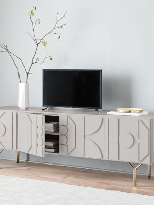 Pictograph Media Console (84") - Flax