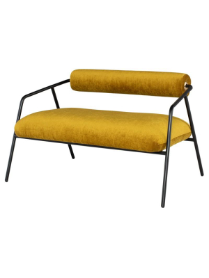 District Eight Cyrus Double Seat Sofa - Gold