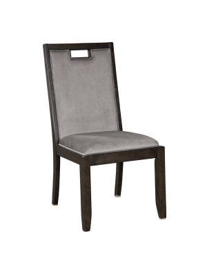 Set Of 2 Hyndell Dining Room Chair Dark Brown - Signature Design By Ashley