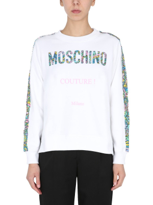 Moschino Couture Print Sweatshirt