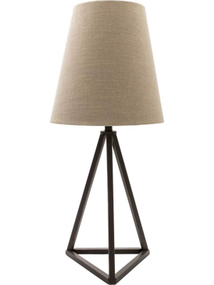 Bella Table Lamp Khaki/natural