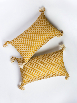 Archive New York Comalapa Ochre Pillow